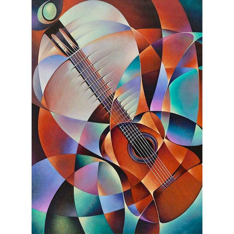 New DIY 5D Diamond Painting Abstract Art Diamond Embroidery Scenery Cross Stitch Scenery Full Round Drill Home Decor Gift