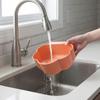 Space Saving Kitchen Hanging Trash Can Large Capacity Garbage Basin Creative Waste Bin  Bathroom