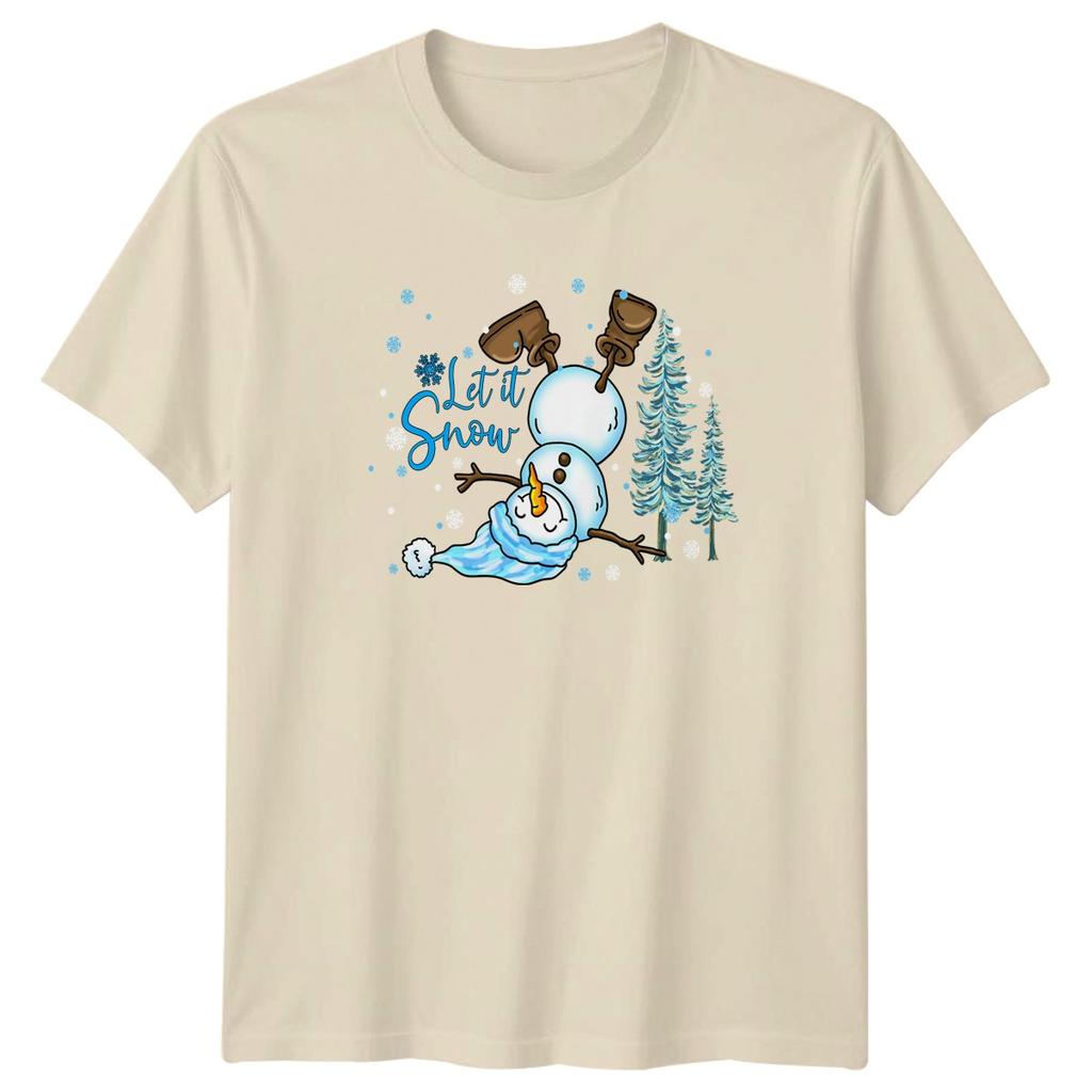 Let It Snow TShirt SnowUnisex Christmas Holiday Christmas Gift For Him And Her