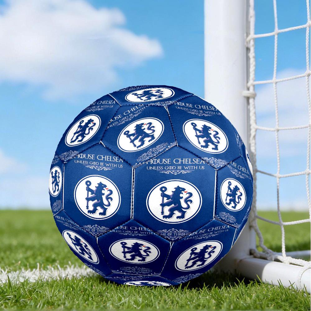 Chel-sea Fc Printed Size 5 Soccer Balls, High-Quality, Anti-Slip, Protective Football, A Unique Gift , Birthdays, Christmas Gifts