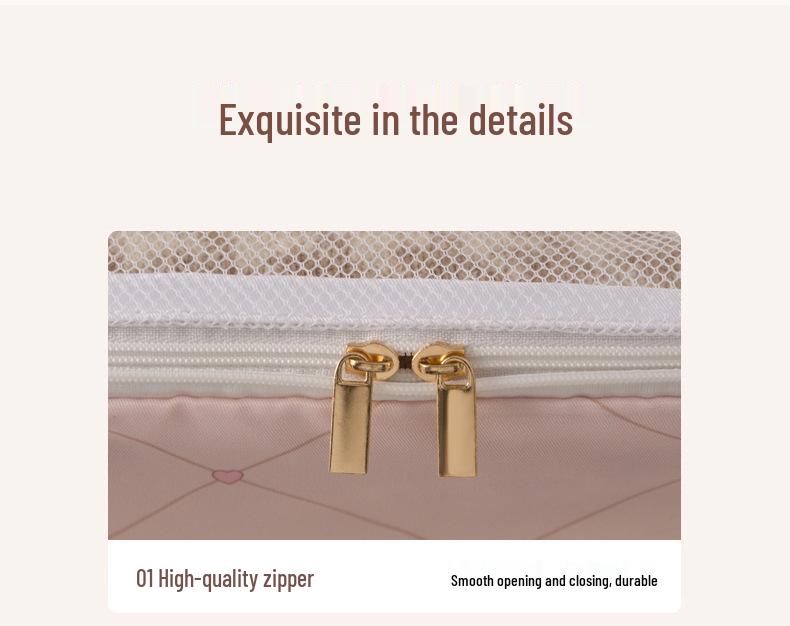 Waterproof Travel Storage Bag: Portable 3-in-1 Bag for Intimate Apparel & Luggage Organization