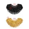Glitter Fringe Detachable Collar Shawl Scarf For Women Elegant Party Accessory