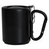 Camping Mug Insulated Mug with Carabiner Handle & Lid Portable Picnic Water Mug