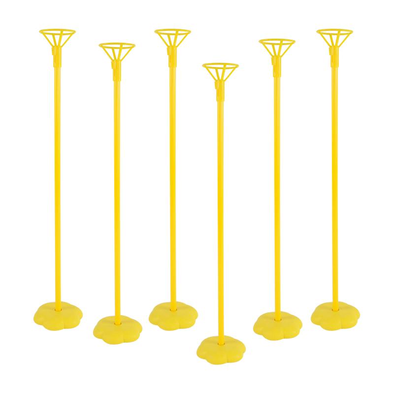 6pcs Balloon Stand Base Balloon Holder Column Support for Adult Kids Birthday Party Wedding Table Decoration Baby Shower Favors