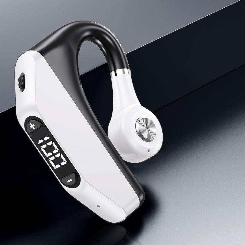 AlongChoice Bluetooth 5.3 Business Earphone LED Digital Display Headset Surround Music Large Capacity Headphone Waterproof