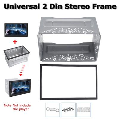 Universal Doppel 2 DIN Auto Stereo Radio Headunit Montage Käfig Montage Auto Stereo Doppel Din Käfig mit Rahmen