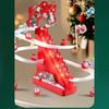1 Set Electric Climbing Ladder Santa Claus Christmas for Shelf New Year Kids Gifts Home Living Room Bedroom Christmas Tree