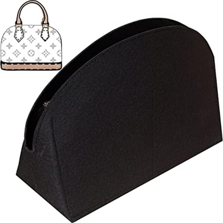 Handbag Organiser for Alma Insert, Felt Bag Organiser Purse Organiser Insert for Alma BB Insert Organiser(BB,20*10*14cm)