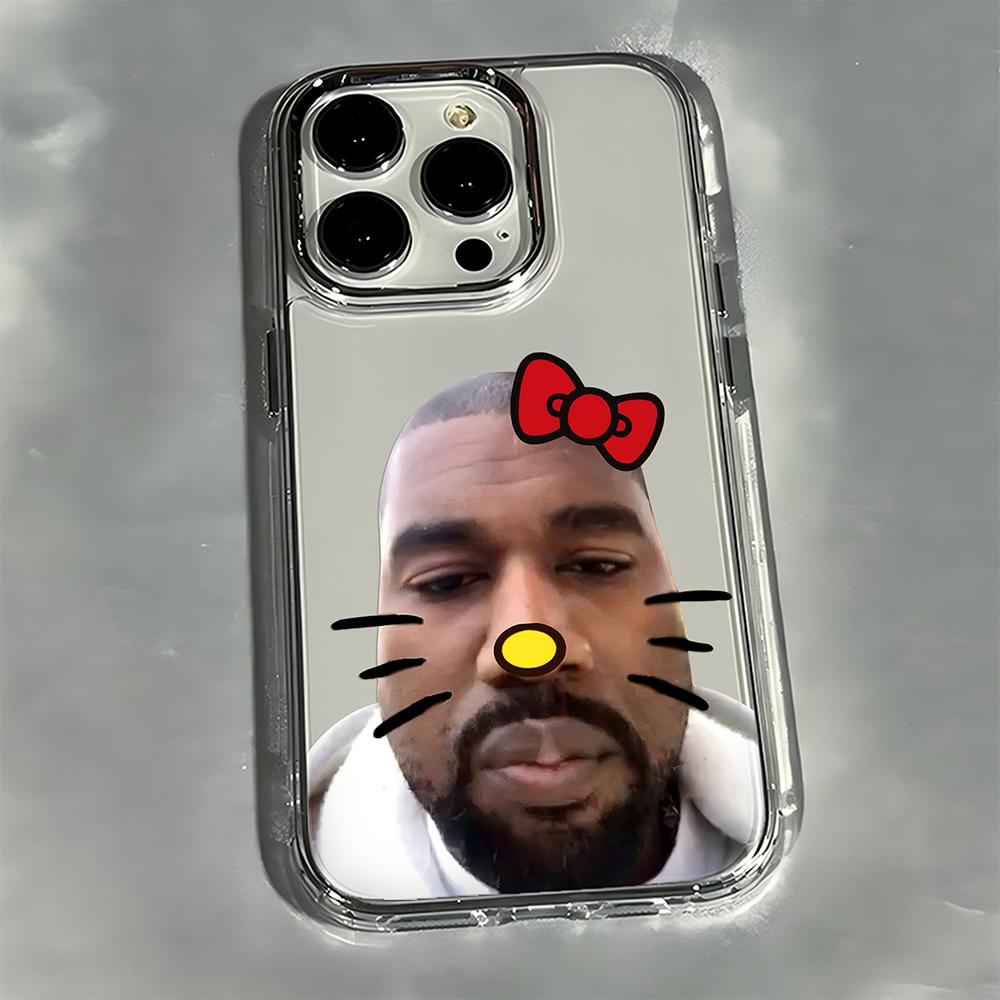 Funny  cartoon Kanye West YE Phone Case For Google Pixel 10 9 8 7 8A 9A XL Pro 4G 5G Transparent Soft Silicone TPU Back Cover