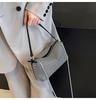 Stylish French Cross-border Trendy Shoulder Bag With Diamonds For Women