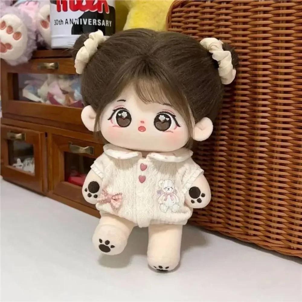 

20Cm Cute Doll Lovely Clothes Doll Dress Up Cute Outfit Jk Dress Hoodie Casual Set Doll Accessories Girls Brithday Present