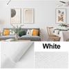 0.5x2.8m 3D Wall Linen New Design Self-adhesive Living Room Bedroom Waterproof Wallpaper Children's Room Decorative Wall