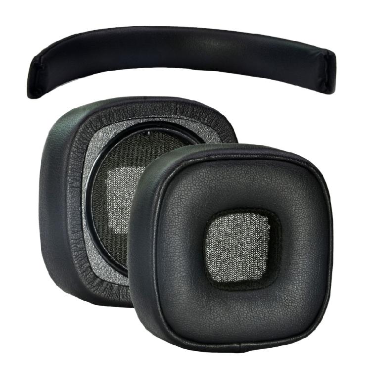 Comfortable Ear Cushions Headband for MajorV5 Headphones Soft Protein Leather Memory Foam for Enhances Sound Quality