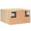 Hanging Bedside Cabinet, Sonoma Oak, 35X35X20 Cm