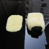 Double-Sided Plush Car Wash Gloves Wiping Car Imitation Wool Gloves Soft Thickened Car Cleaning Tools Portable Cleaning Supplies