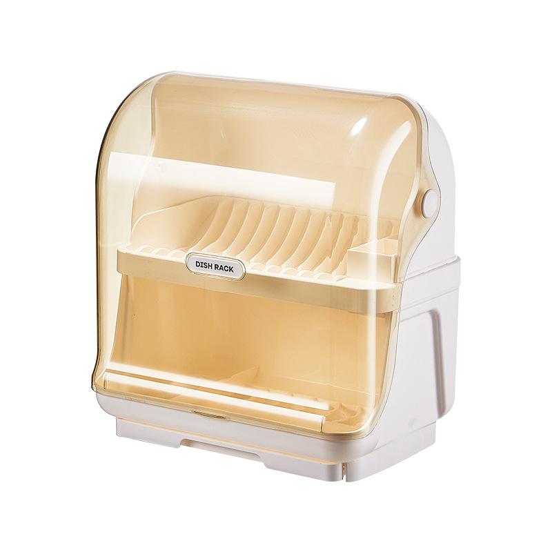 Shelf Kitchen Dishes Dish Storage Rack Tableware Storage Box Multifunctional Household