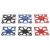 3Pcs Motor Cooling Fan Cover Black Red Blue 40x40mm Aluminium Alloy Light Weight RC Cooling Fan Cover for Motor ESC