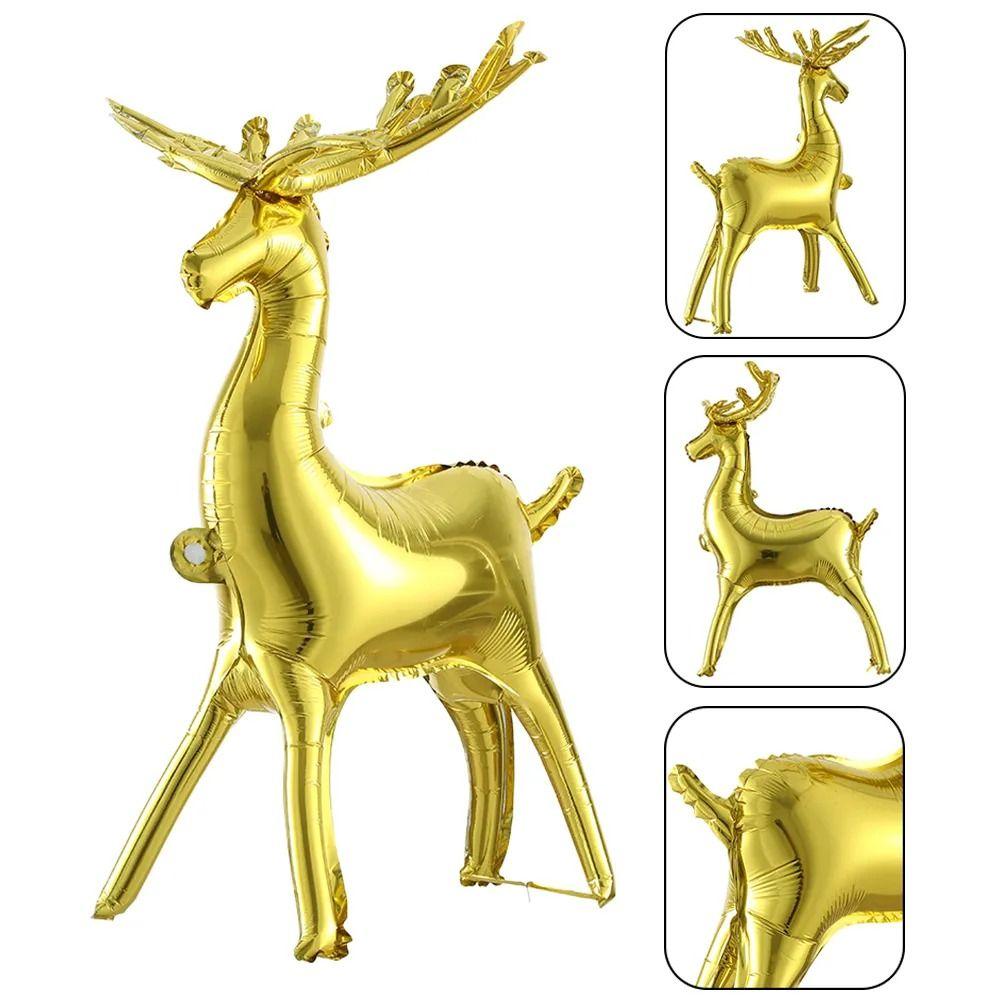 Christmas Standing Elk Inflatable Standing Globos  Home New Year Party Supply