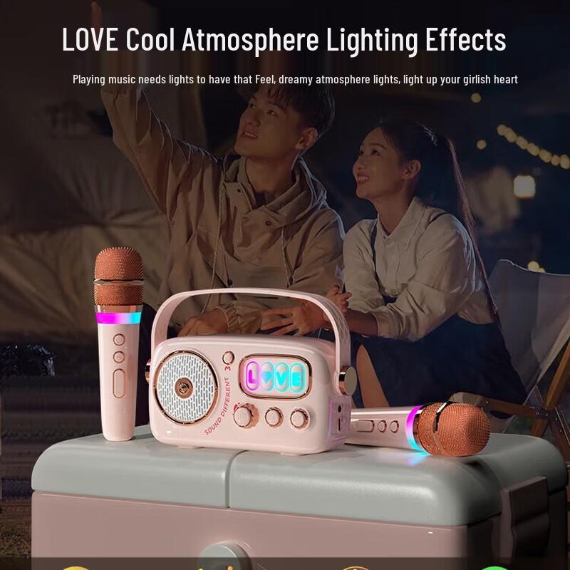 Good Shepherd D10 All-in-One Karaoke System with Bluetooth Speaker & Microphone CN plug (adapter included)