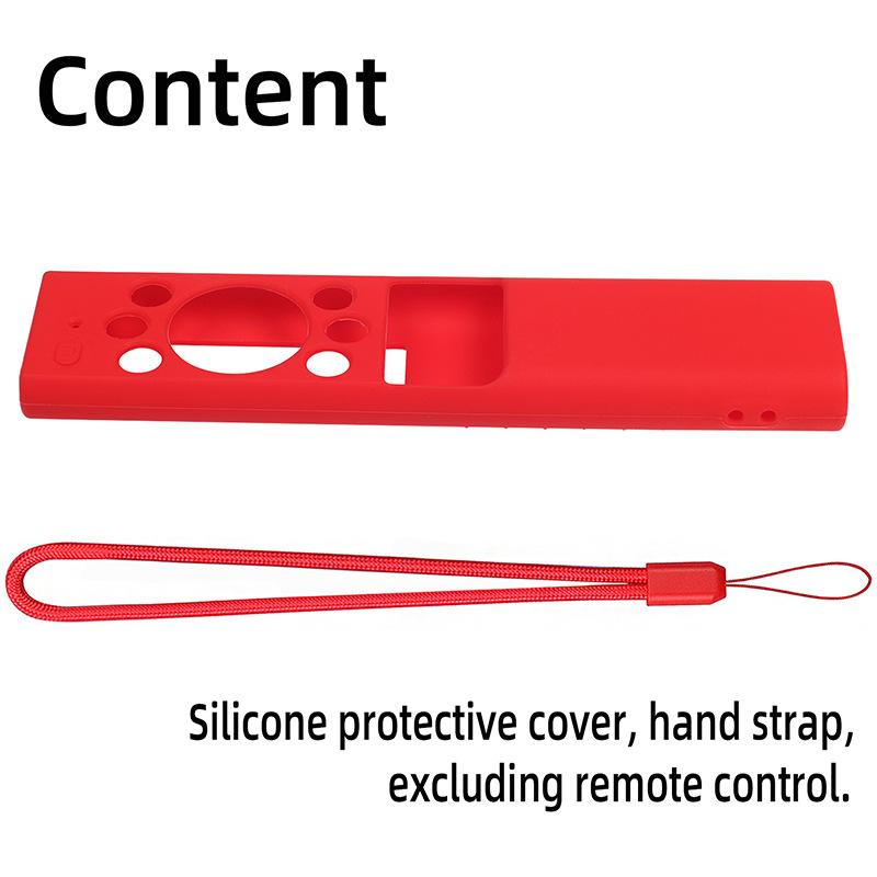 Silicone Remote Control Case for Samsung HD 4K Smart TV BN59-01272A 01265A 01270A 01291A 01265A Soft Sleeve for Drop-protection