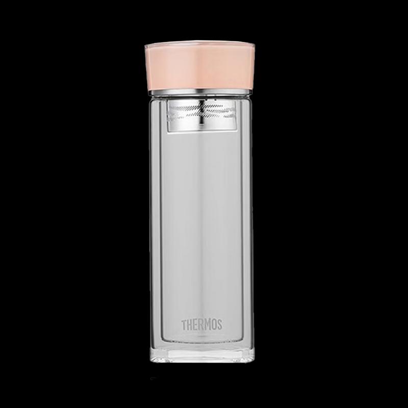 THERMOS Double-Layer Borosilicate Glass Mug
