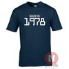 Made In 1978 TShirt Birthday Celebration Funny Party Gift Present Teeshirt