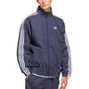 Adidas Originals Sports Casual Woven Stand Collar Striped Jacket Men Jackets KS8221