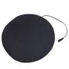 USB Heating Pad for Small Pets PU Leather Round Heated Plate 3 Levels Temperature