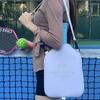 Large Capacity Tennis Crossbody Bag Zipper Closure Tennis Racket Bag Badminton Bag  Unisex