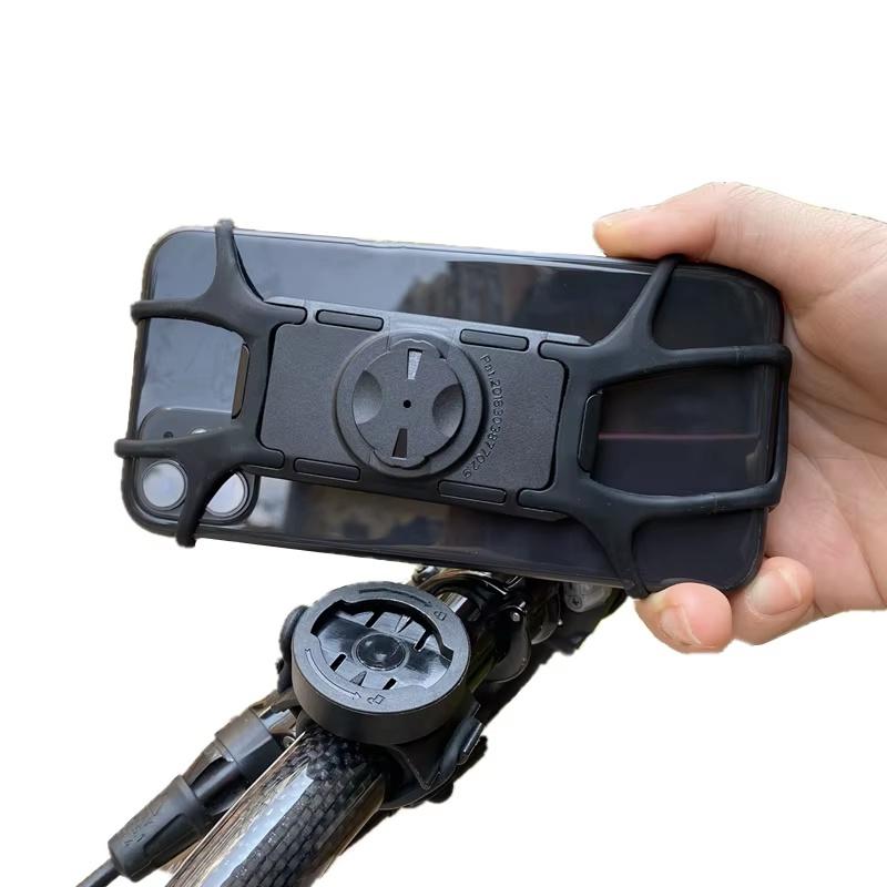 For SRAM Garmin Bike Phone Holder Bicycle Mobile Holder Mount Silicone Strap Motorcycle Shockproof Road MTB Bracket Accessories