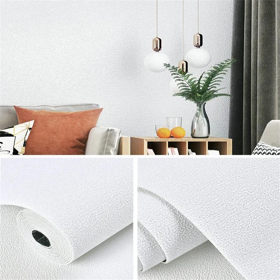 0.5mx2.8/10m 3D Wall Sticker Wallpaper Self-Adhesive Waterproof Wall Covering Panel for Living Room Bedroom Bathroom Home Decor