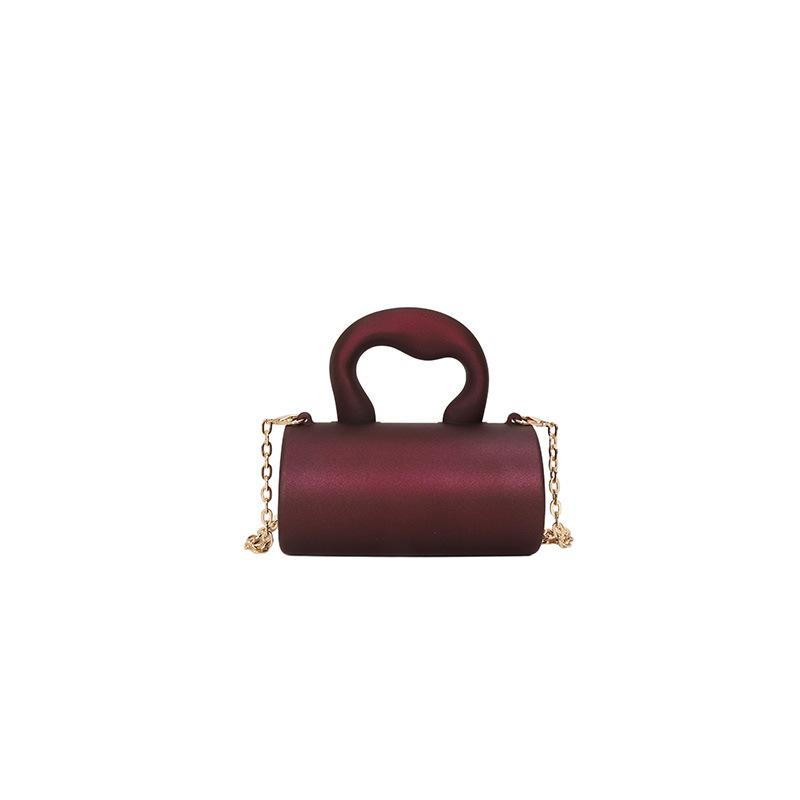Personalized Handbag for Women Candy Color Shoulder Messenger Bag Designer Cylinder Bag Purse Ladies Handbag