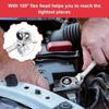 Car Repair Dual Heads Dual Heads Ratchet Wrench Quick Release 72 Teeth Reversible Ratchet Spanner Ratcheting Socket Spanner