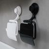 Waterproof Toilet Paper Holder ABS Material Suction Cup Toilet Paper Holder  Humid Environment
