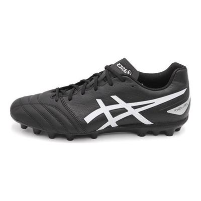 Pro Runde Zehenpartie Schnürschuh Kunstrasen Ag (Gummistollen) Strapazierfähige Unterstützung Leichte Fußballschuhe Herren Fußballschuhe Schwarz Weiß 1103A116-001
