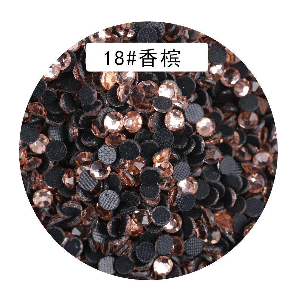 Middle East Diamond Dmc Hot Diamond Flat Bottom Glass Sole Clothing Accessories Diy Bag Shoes And Hats Nail Drill Jewelry Sticker Drill