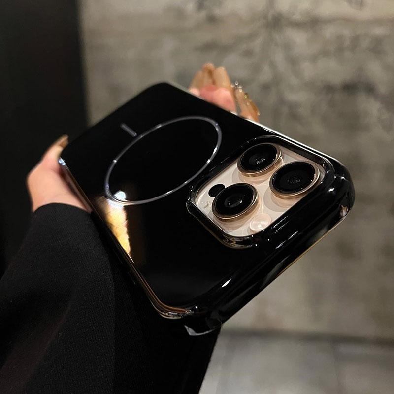 Luxusní bonbónový malý kruh pro Magsafe magnetické bezdrátové nabíjecí pouzdro pro iPhone 11 12 13 14 15 16 Pro Max Plus nárazuvzdorný kryt