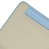 Set mit 2 Strandmatten, verstellbar, faltbar, 124L x 53B x 37-50H cm, Beige