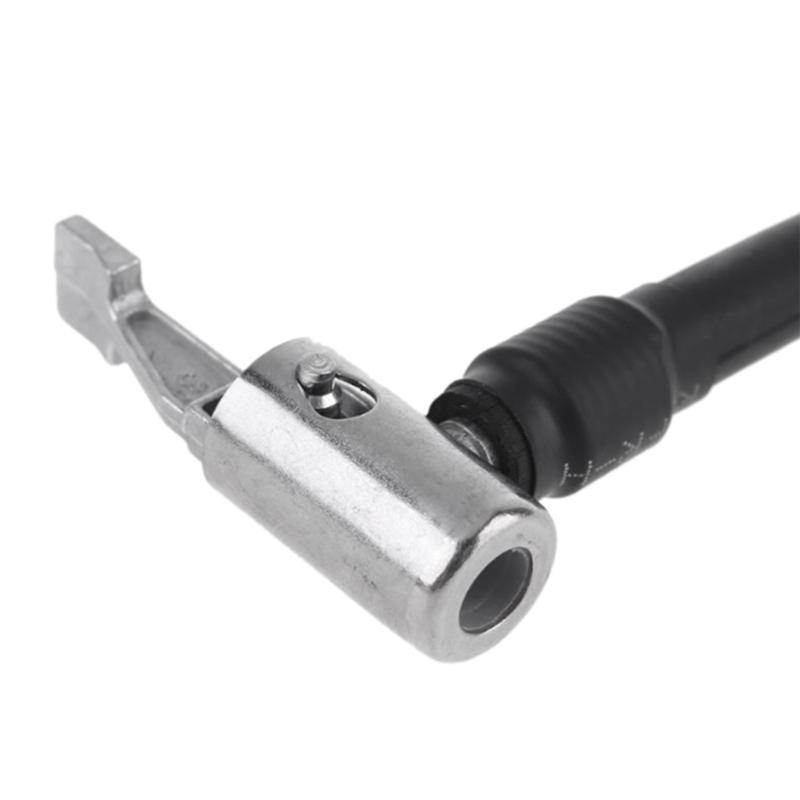 Adaptateur de tuyau de pompe à air, Tuyau d'extension pour valves Schrader et Presta, Tube de mandrin de pneu à verrouillage 8'', Gonfleur de pneu universel