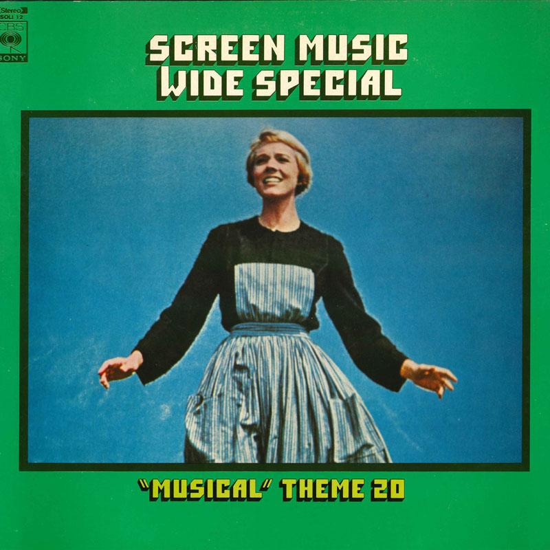 LP Record VARIOUS  Film Music Musical Theme Collectio SOLI12 CBSSONY Japan Obi Soundtracks  Musicals Used