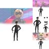 Miraculous Geschichten von Ladybug Cat Noir Kinder Cosplay Anzug mit Polyester für Bühnenauftritt