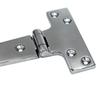 Heavy-Duty Stainless Steel T Strap Hinge for Boat Deck Marine Hardware Accessories Including Hatch Door Furniture Hatch Door