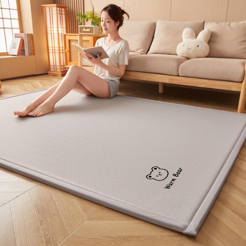 2026 New Summer Ice Silk Rattan Tatami Cool Mat - Thickened Student Bamboo Pad