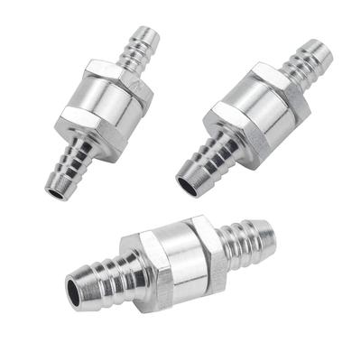 Válvulas de Sentido Único 8/10/12mm Liga de Alumínio Combustível Válvula de Retenção de Sentido Único Encaixe Carburador Preço de Atacado