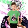 Jujutsu Kaisen Satoru Gojo 13 Anime Print Boys T Shirt High Quality Cotton Tee Cool Graphic Clothes for Kids