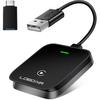 Wireless CarPlay Adapter Is Suitable for Factory Wired CarPlay Adapter,2024 Automatic CarPlay Adapter Converts Wired to Wireless Car,iOS 10+,Maintain