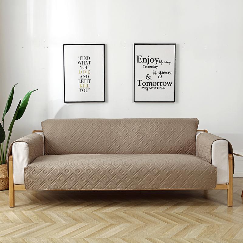 Double Sided Universal Shaped Embossed Integrated Sofa Cover, Integrated Pet Sofa Cushion, Sofa Cover