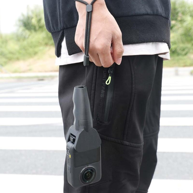 Ergonomic Camera Handle Mount For 360 Panoramic Devices Toolless Snap On Design Comfortable Grip For Long Shoots