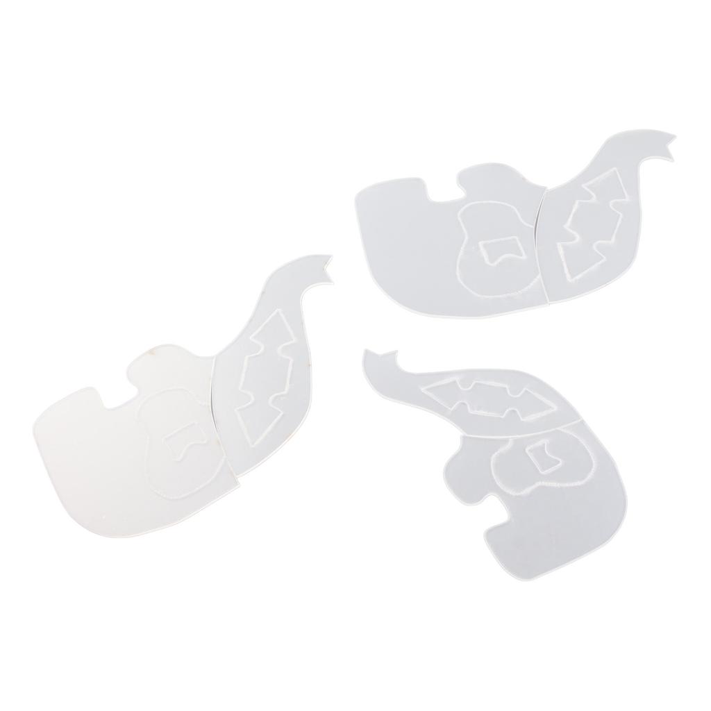 3PCS Elephant Template Ruler Cute Lovely Animal Easy Use Acrylic Sewing Pattern Template for