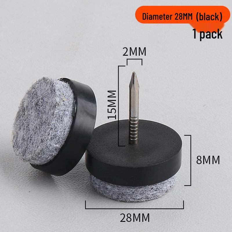 Thickened Silent Anti-slip Furniture Floor Pads: Moisture-proof Felt Nail Protectors for Tables, Chairs, Sofas, Cabinets.